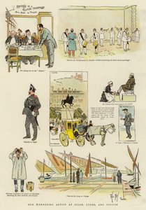 Vores omvandrende kunstner i Dijon, Lyons og Toulon